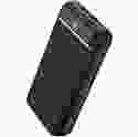 Зовнішній акумулятор (павербанк) Hoco with Display Famous 20000mAh J59A Black