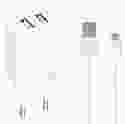 Мережевий зарядний пристрій Gelius Simple GP-HC059 2USB/2.4A + кабель MicroUSB White