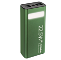 Зовнішній акумулятор (павербанк) Gelius Lightstone GP-PB300 30000mAh Green