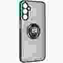 Протиударний чохол ArmorStandart Frosted Matte Ring для Samsung A25 5G (A256) Dark Green