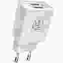 Мережевий зарядний пристрій MAKE 12W 2.4A+2.4A White