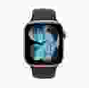 Смарт-годинник Apple Watch Series 11 GPS 46mm Space Grey Aluminium Case with Black Sport Band - M/L (MEV44)
