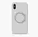 Чохол Pump Silicone Minimalistic Case for iPhone X/XS Circles on Light