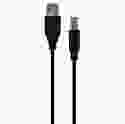 Кабель 2E USB-A (AM/BM) DSTP, 1.8m, black