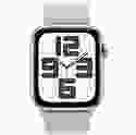 Смарт-годинник Apple Watch SE 2 2024 GPS 44mm Silver Aluminum Case with Blue Cloud Sport Loop (MXET3)