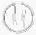 Зарядний кабель MAKE Type-C to Type-C PD 65W 1м Nylon White