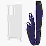 Чохол з ремінцем WAVE Clear Case With Strap Samsung Galaxy A15 4G/5G Midnight Blue