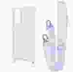 Чохол з ремінцем WAVE Clear Case With Strap Samsung Galaxy A15 4G/5G Light Purple