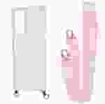 Чохол з ремінцем WAVE Clear Case With Strap для Xiaomi Redmi Note 13 4G Pink Sand