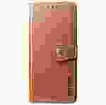 Шкіряний чохол-книжка GETMAN Gallant (PU) для Samsung Galaxy A35 Коричневий