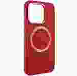 Захисний чохол Bonbon Metal Style With MagSafe для Xiaomi Redmi Note 13 Pro 4G Червоний / Red
